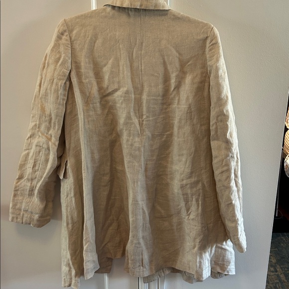 Comme des Garcons Light Tan Jacket. Linen - Picture 5 of 5
